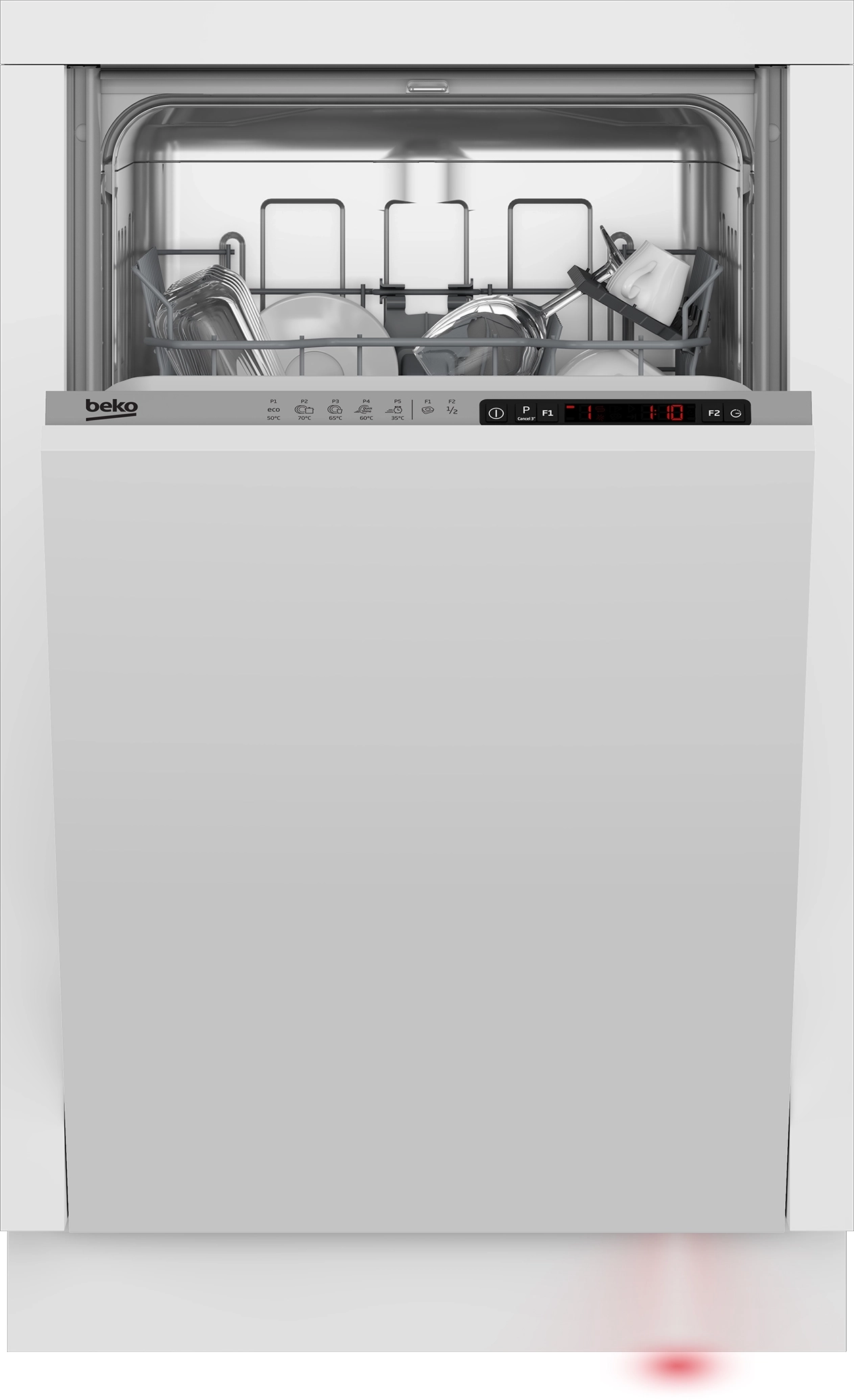 Zmywarka Beko DIS35023E 44,8cm Kosz na sztućce