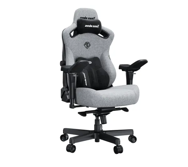 Anda Seat Kaiser 3 Pro XL Gamingowy do 200kg Tkanina Szary - Kup na Raty - RRSO 0%