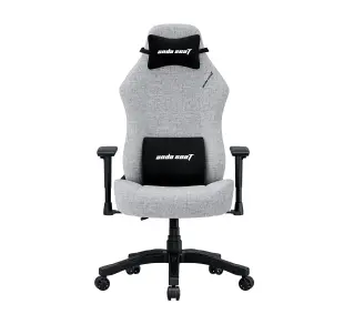 Anda Seat Luna L Gamingowy do 110kg Tkanina Szary - Kup na Raty - RRSO 0%