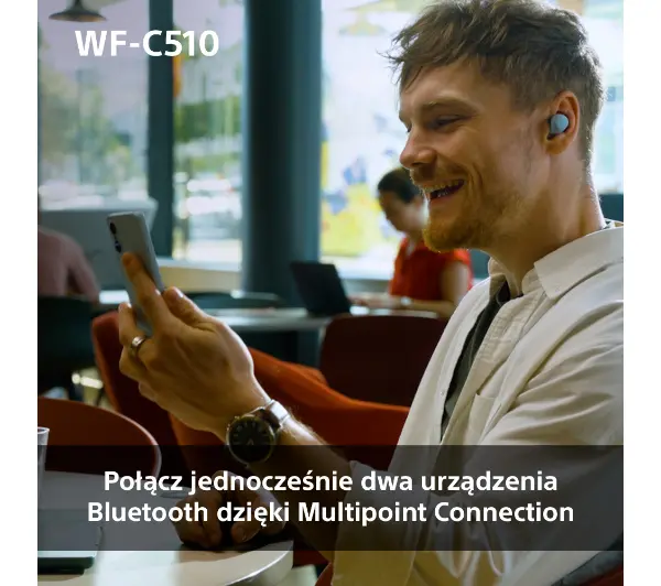 Sony WF-C510 Dokanałowe Bluetooth 5.3 Niebieski
