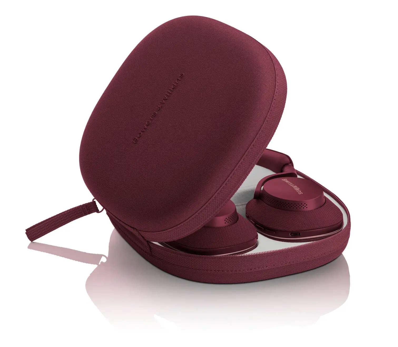 фото Навушники з мікрофоном Bowers & Wilkins PX7 S2e Ruby Red