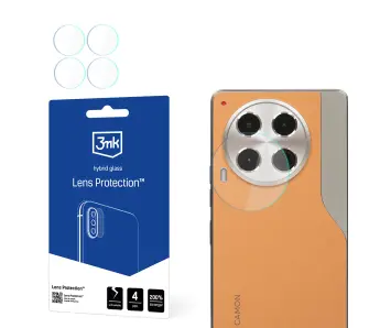Szkło hybrydowe 3mk Lens Protection do Tecno Camon 30 Premier