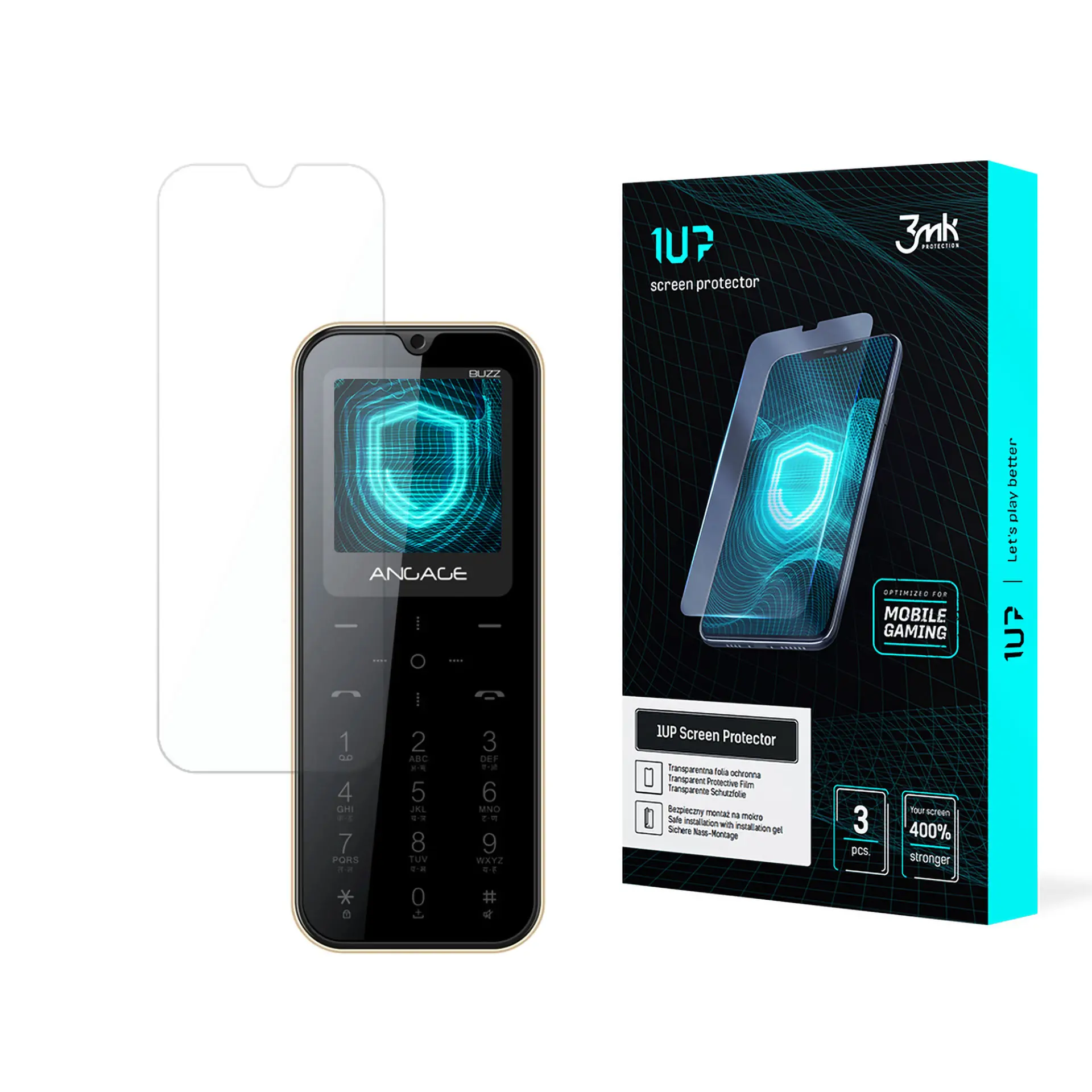 Folia ochronna 3mk 1UP do Angage Buzz