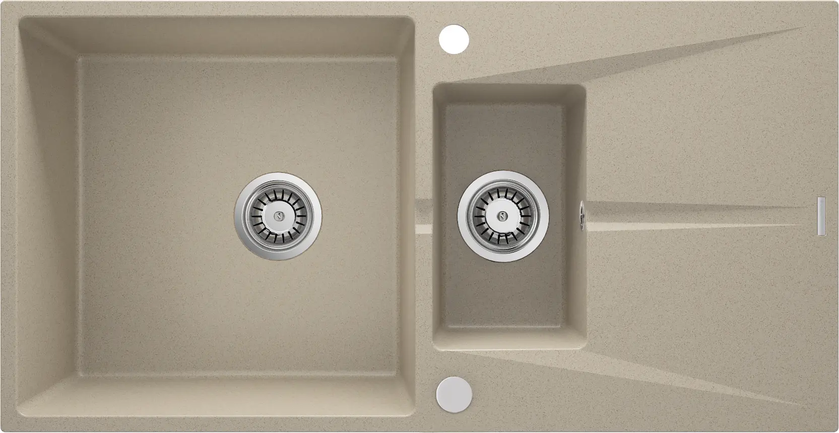 Zlewozmywak Deante Corio ZRC_7513 Granitowy Piasek mat