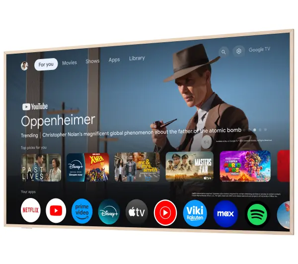 TCL NXTVision 65A300W 65" QLED 4K 144Hz Google TV Dolby Vision IQ Dolby Atmos HDMI 2.1 DVB-T2 - ⚡ EURO HIT CENOWY! ⚡ - Kup na Raty - RRSO 0%