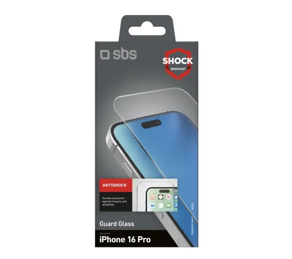 SBS TESCRGLIP1661P do iPhone 16 Pro