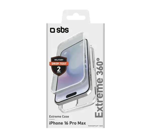SBS 360 iPhone 16 Pro Max Przezroczysty