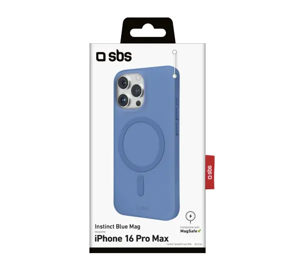 SBS Instinct MagSafe do iPhone 16 Pro Max Niebieski