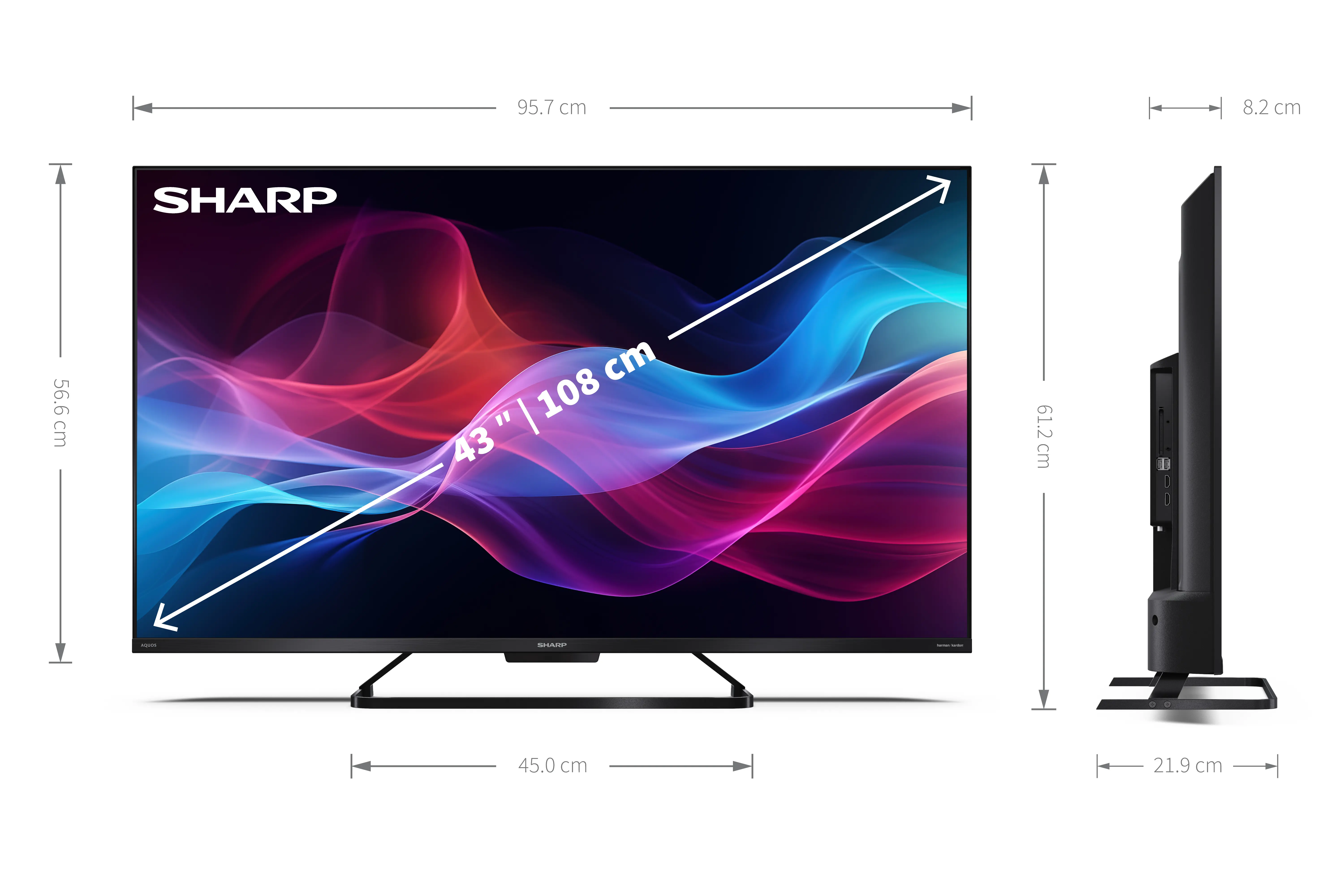 фото Телевізор Sharp 43GR8765E