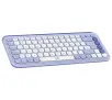 Klawiatura membranowa Logitech POP Icon Keys Fioletowy