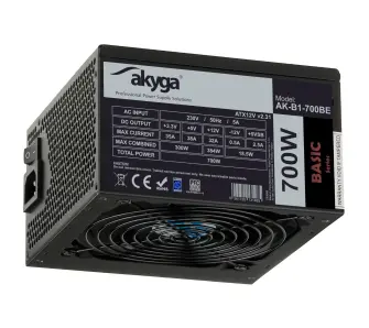 Zasilacz Akyga Black Edition AK-B1-700BE 700W Czarny