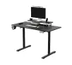 Biurko Ultradesk HIGHLANDER 120cm Regulacja wysokości Czarny