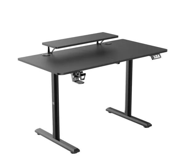 Ultradesk HIGHLANDER 120cm Regulacja wysokości Czarny - Kup na Raty - RRSO 0%