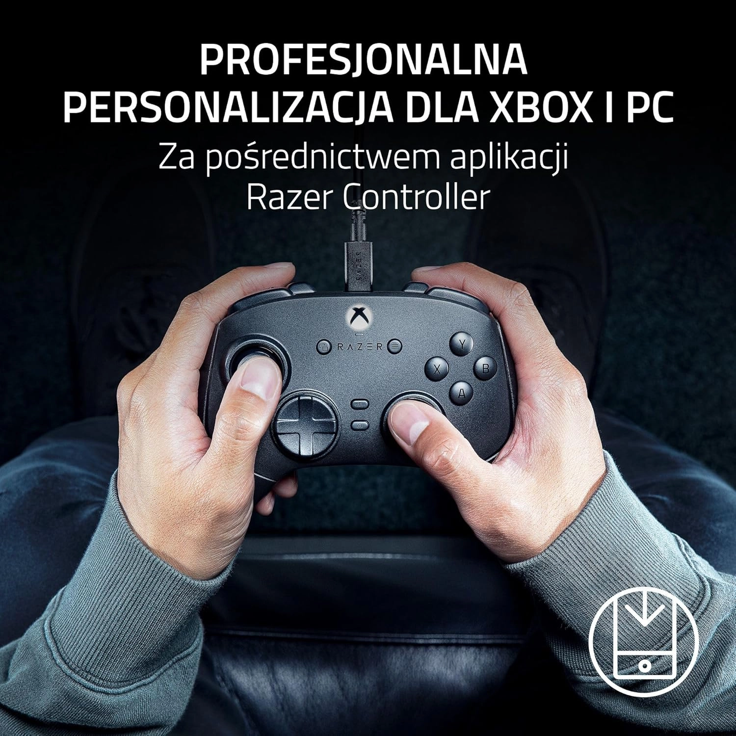 Razer Wolverine V3 Tournament Edition do PC, Xbox Przewodowy