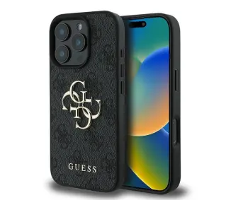 Guess hardcase 4G Big Logo do iPhone 16 Pro Czarny