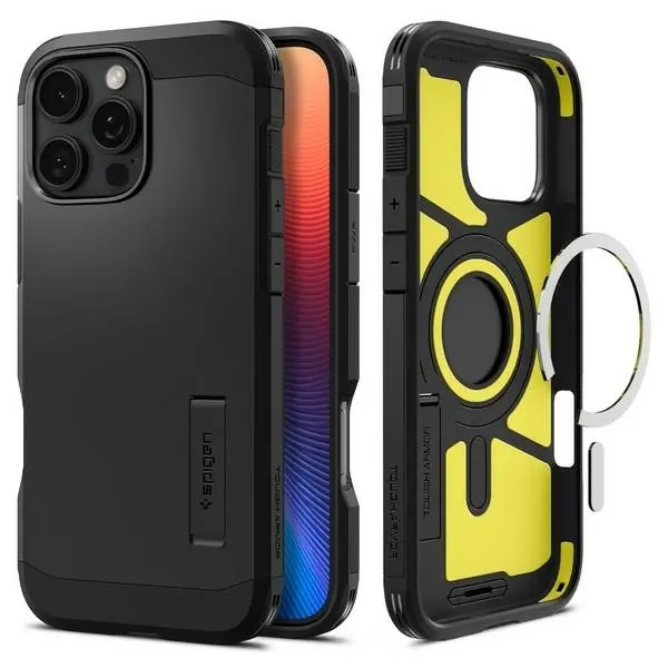 Etui Spigen Tough Armor Mag MagSafe do iPhone 16 Pro Max Czarny