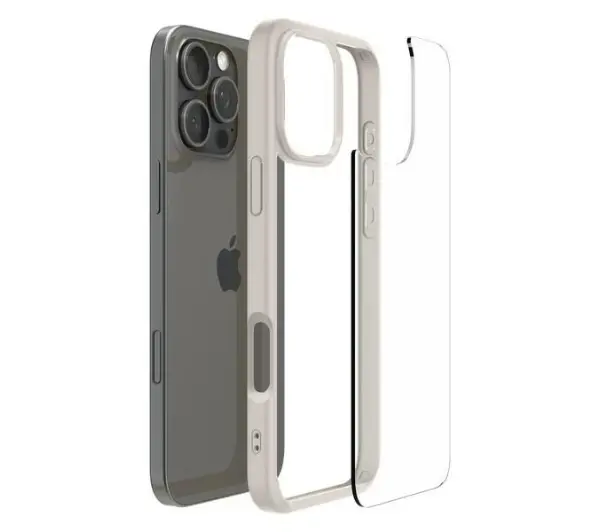 Spigen Ultra Hybrid do iPhone 16 Pro Przezroczysty