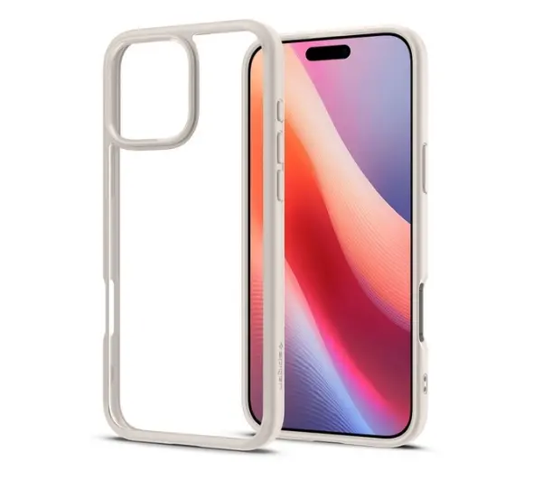 Spigen Ultra Hybrid do iPhone 16 Pro Przezroczysty