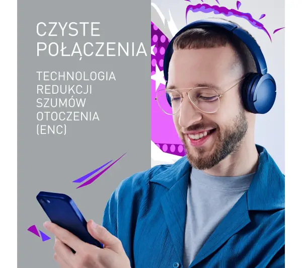 Panasonic RB-HF630BE-K Nauszne Bluetooth 5.3 Czarny
