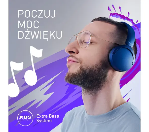 Panasonic RB-HF630BE-K Nauszne Bluetooth 5.3 Czarny