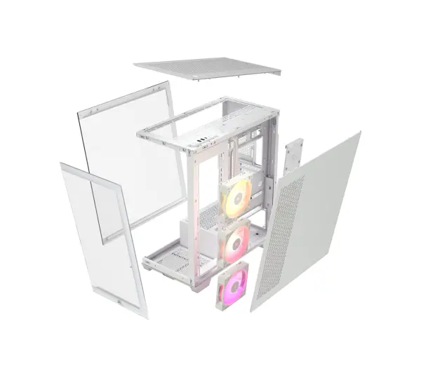 Corsair iCUE 3500X RGB TG Biały - Kup na Raty - RRSO 0%