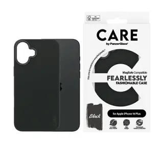 PanzerGlass Fashion Case do iPhone 16 Plus Czarny