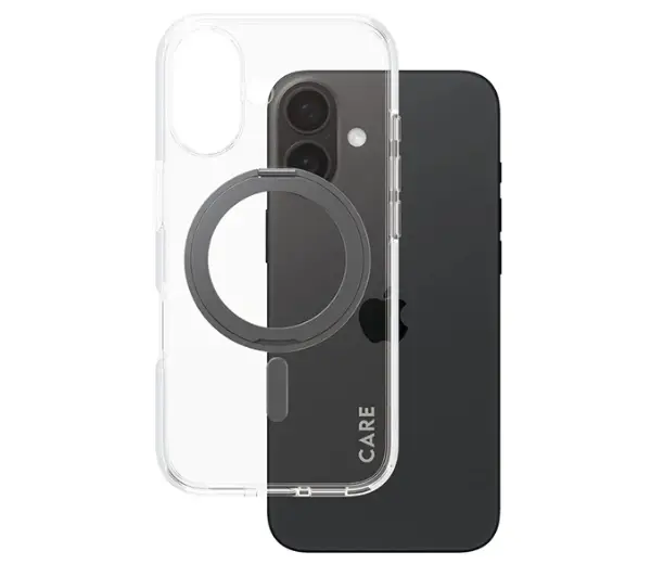 PanzerGlass Kickstand Case MagSafe do iPhone 16 Czarny