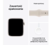 Apple Watch SE 2gen GPS koperta 44mm z aluminium Księżycowa poświata pasek sportowy Księżycowa poświata S/M