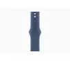 Smartwatch Apple Watch Series 10 GPS 42mm z aluminium srebrny pasek sportowy denim M/L