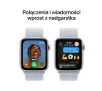 Apple Watch SE 2gen GPS koperta 40mm z aluminium Srebrny opaska sportowa Błękitny obłok