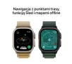 Apple Watch Ultra 2 GPS + Cellular Koperta z tytanu Czarna 49mm Opaska Alpine Ciemnozielona Rozmiar M