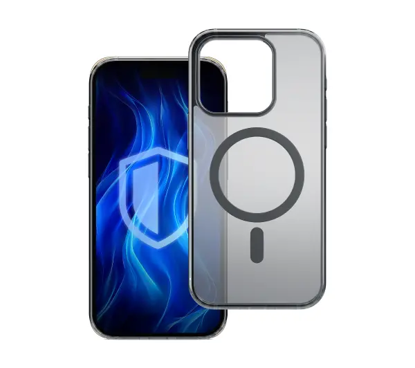 3mk Frosty MagCase do iPhone 15 Pro Czarny