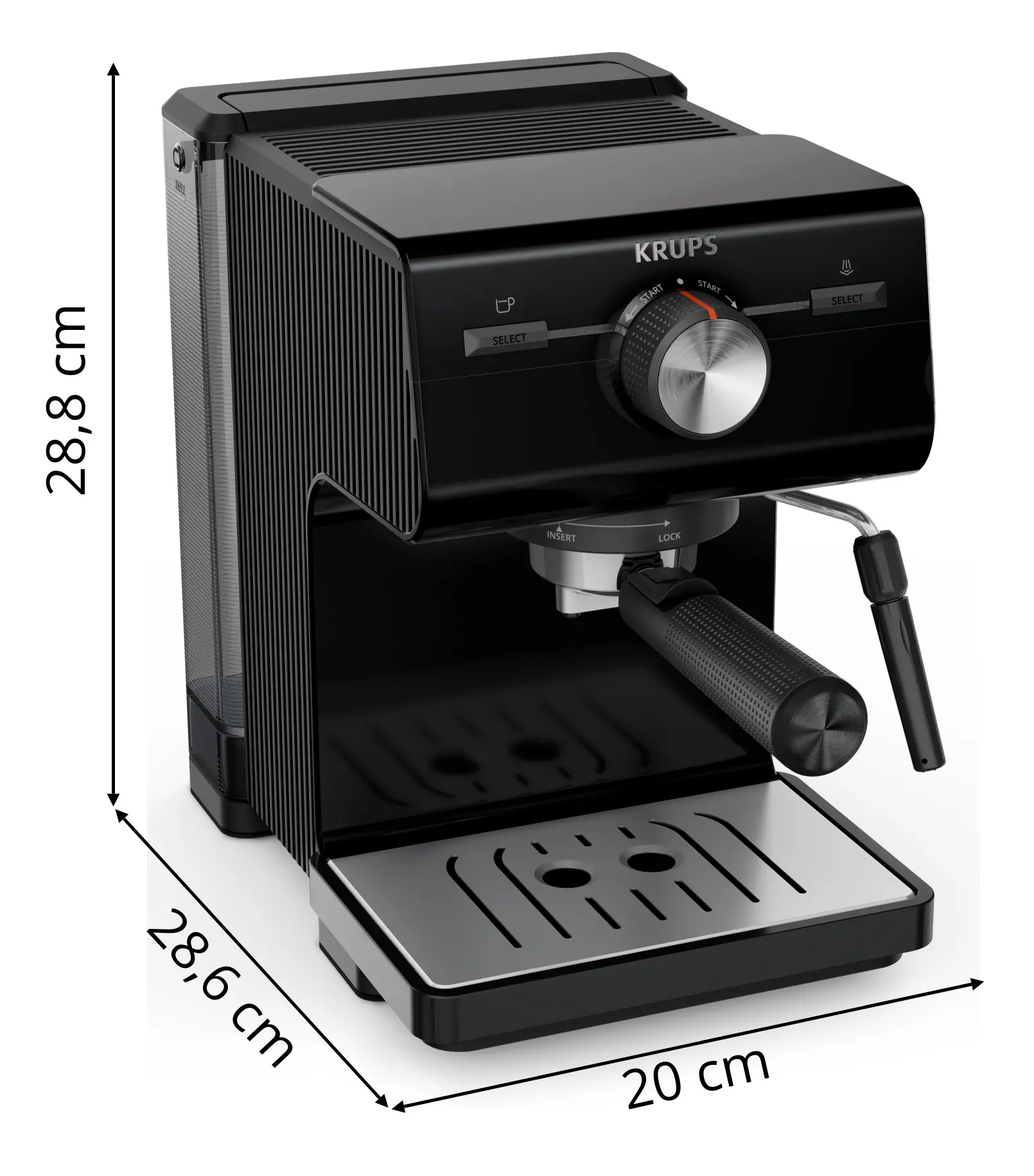 фото Ріжкова кавоварка еспресо Krups Authentic C50 XP381810