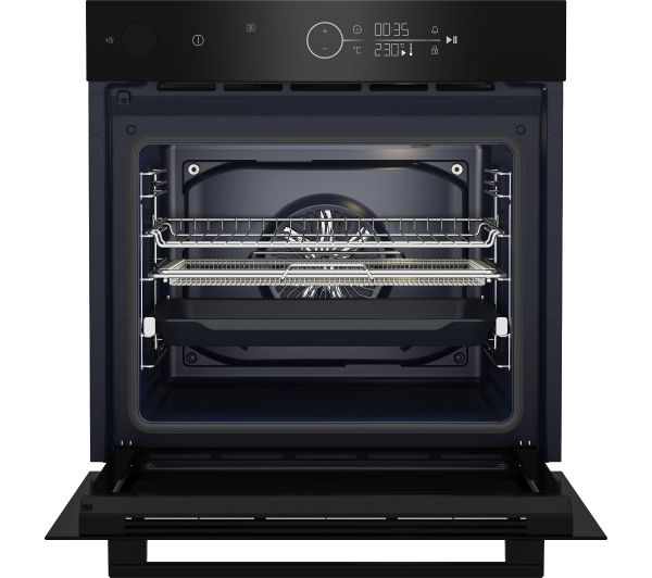 Beko bPro500 BCBISA17400KSBMPS SteamAid Termoobieg AirFry Czarne szkło - Odbierz e-voucher na mikrofalówkę za 1 zł - Kup na Raty - RRSO 0%