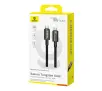 Kabel Baseus Tungsten Gold USB-C do USB-C 100W 1,5m Czarny