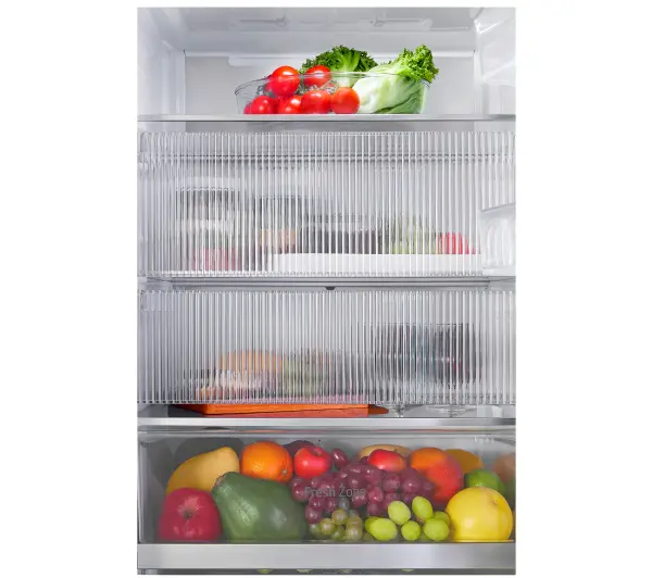 LG InstaView GBG5160CEV Funkcje AI 186cm Komora świeżości Zdalne sterowanie Ciemny grafit stal - Kup na Raty - RRSO 0%