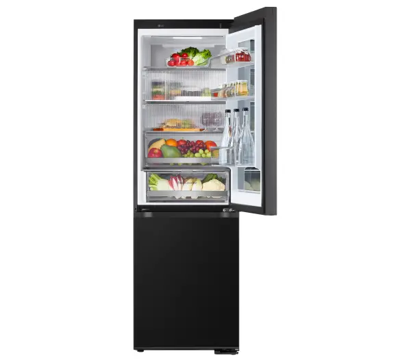 LG InstaView GBG5160CEV Funkcje AI 186cm Komora świeżości Zdalne sterowanie Ciemny grafit stal - Kup na Raty - RRSO 0%