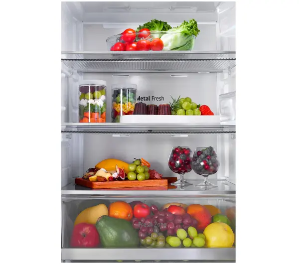 LG InstaView GBG5160CEV Funkcje AI 186cm Komora świeżości Zdalne sterowanie Ciemny grafit stal - Kup na Raty - RRSO 0%