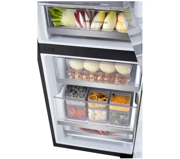 LG InstaView GBG5160CEV Funkcje AI 186cm Komora świeżości Zdalne sterowanie Ciemny grafit stal - Kup na Raty - RRSO 0%