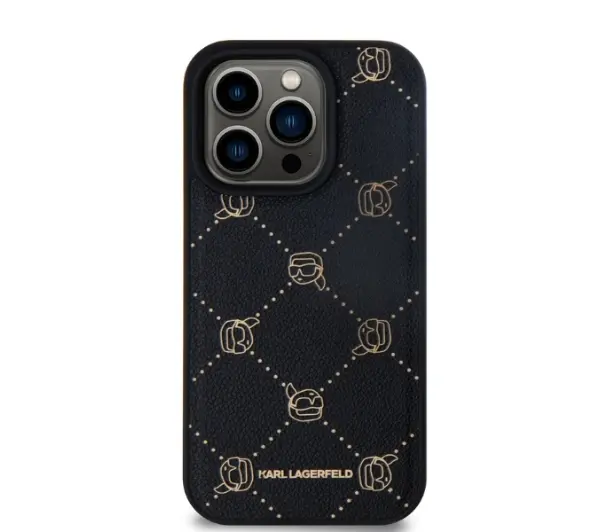 Karl Lagerfeld Magsafe Karl Head do iPhone 15 Pro Max Czarny