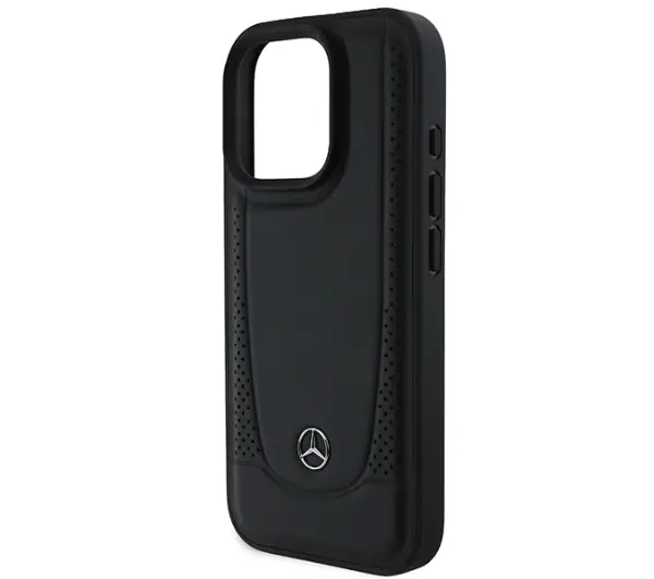 Mercedes-Benz Leather Urban do iPhone 16 Pro Max Czarny