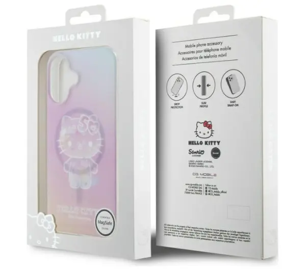 Hello Kitty IML 50TH Anniversary MagSafe do iPhone 16 Różowy