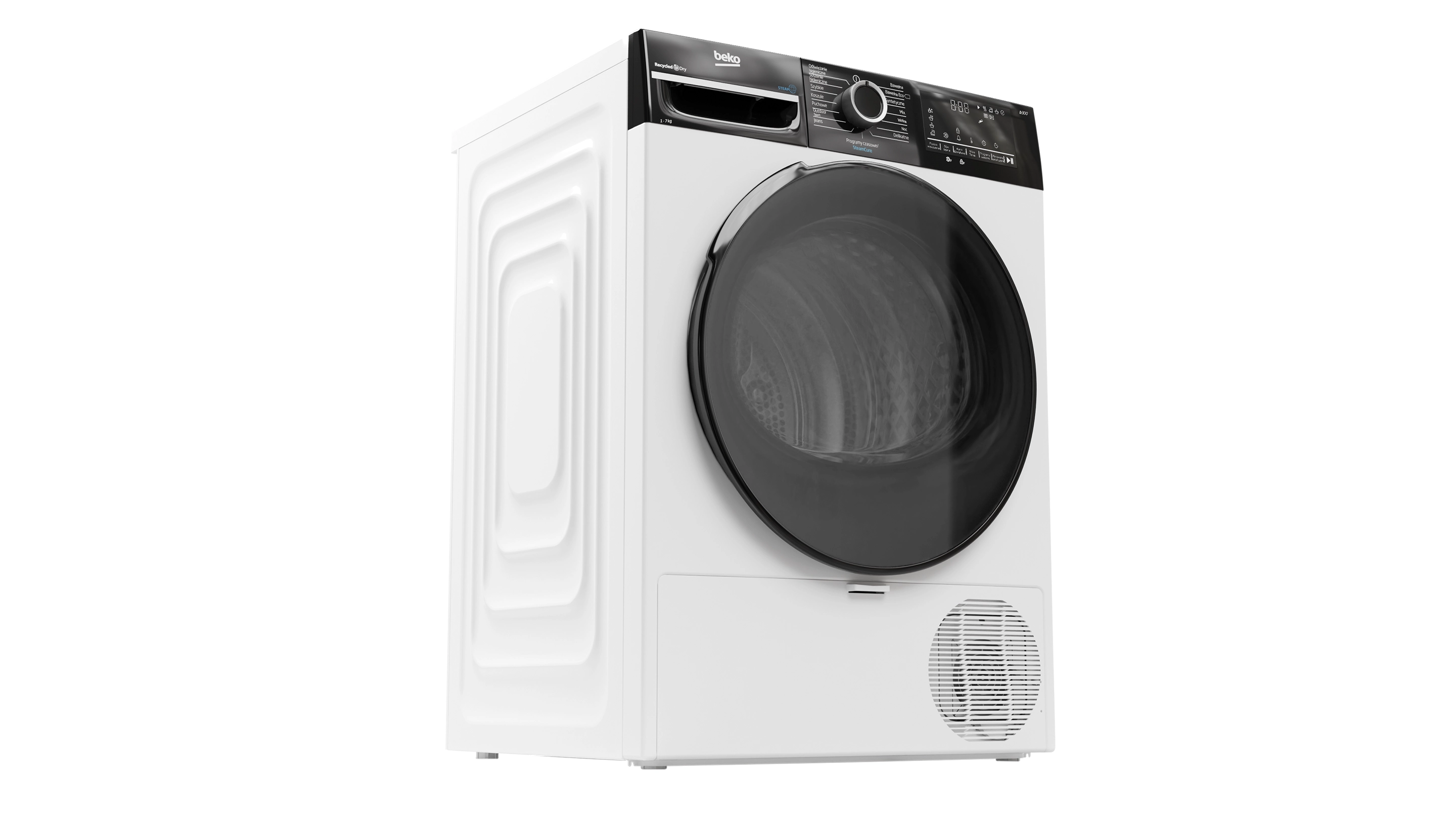 Suszarka Beko b300 BM3T47249WBDC SteamCure Slim 47cm 7kg