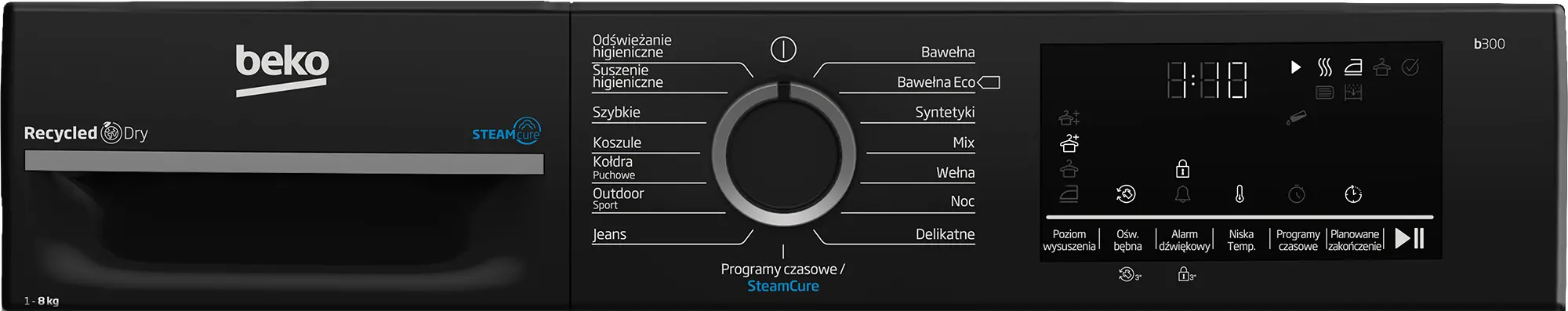 фото Сушильна машина Beko BM3T48249PBDC