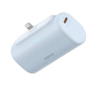 Baseus Compact IP 5000mAh 20W Lightning Niebieski