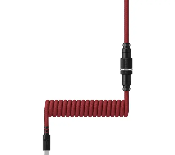 HyperX Spiralny 1,37m Czarno-czerwony