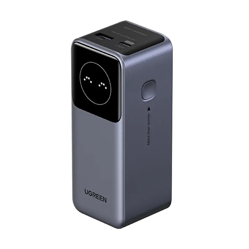 фото Зовнішній акумулятор (павербанк) Ugreen PB724 Nexode 12000mAh 100W Gray (35526)