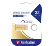 PenDrive Verbatim Metal Executive 32GB USB 3.2 Złoty