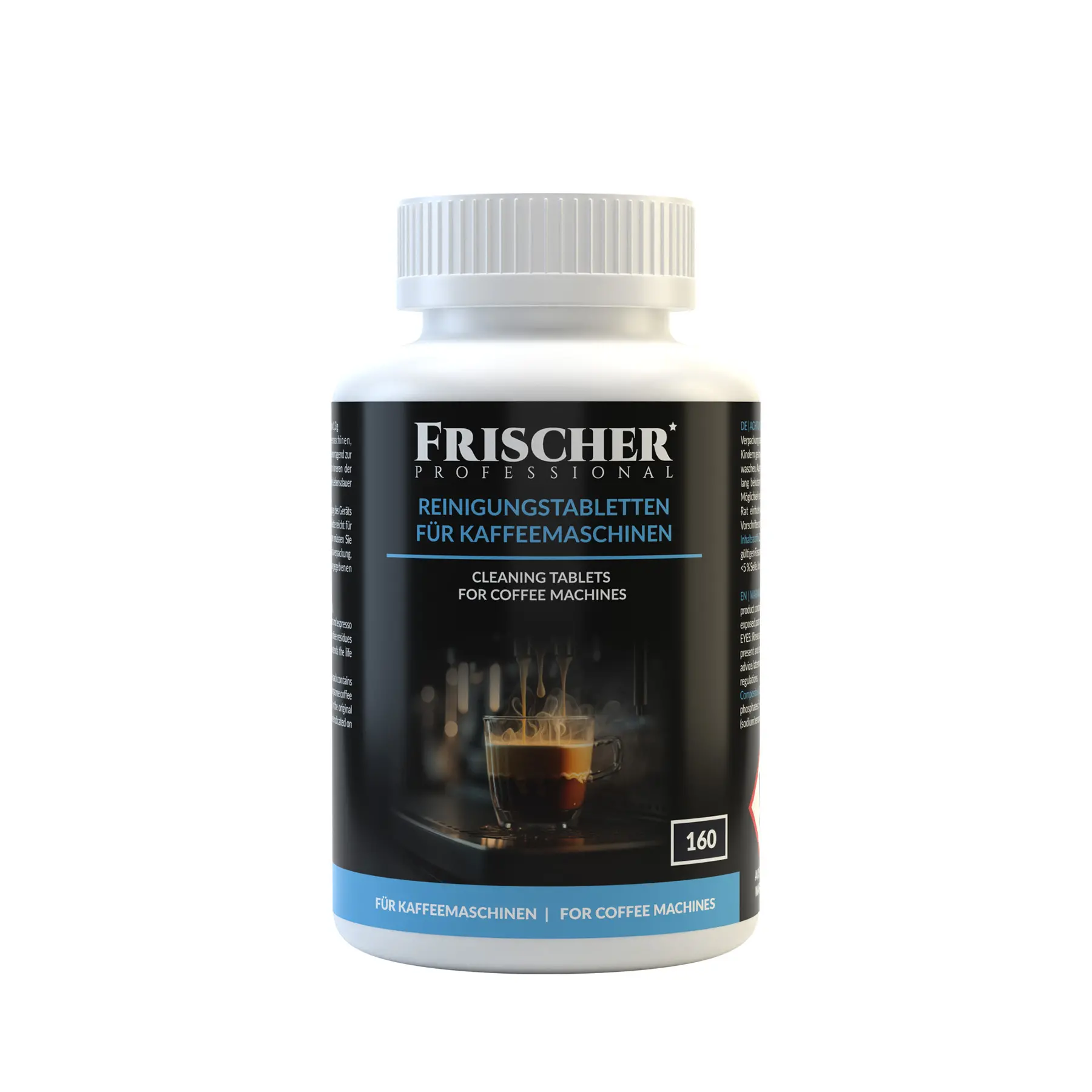 Tabletki czyszczące Frischer do ekspresu 160szt.