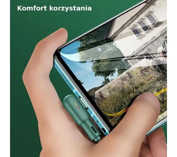 USAMS USB do microUSB 2A 1,2m Zielony